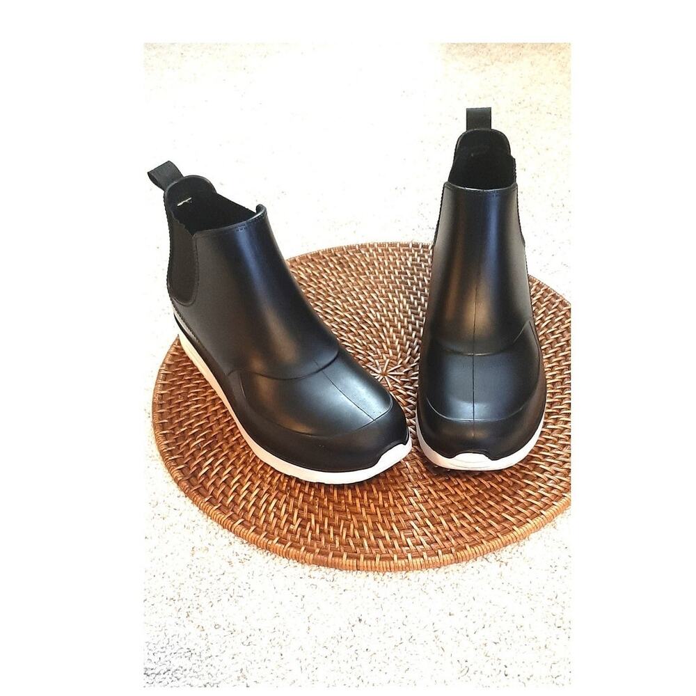 Capelli Pull On Waterproof Rain Boots Elastic Ankle Women Size 10